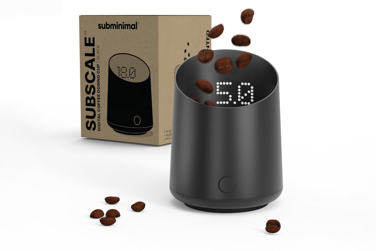 SubScale Coffee Dosing Cup Scale - Black | Subminimal image 1